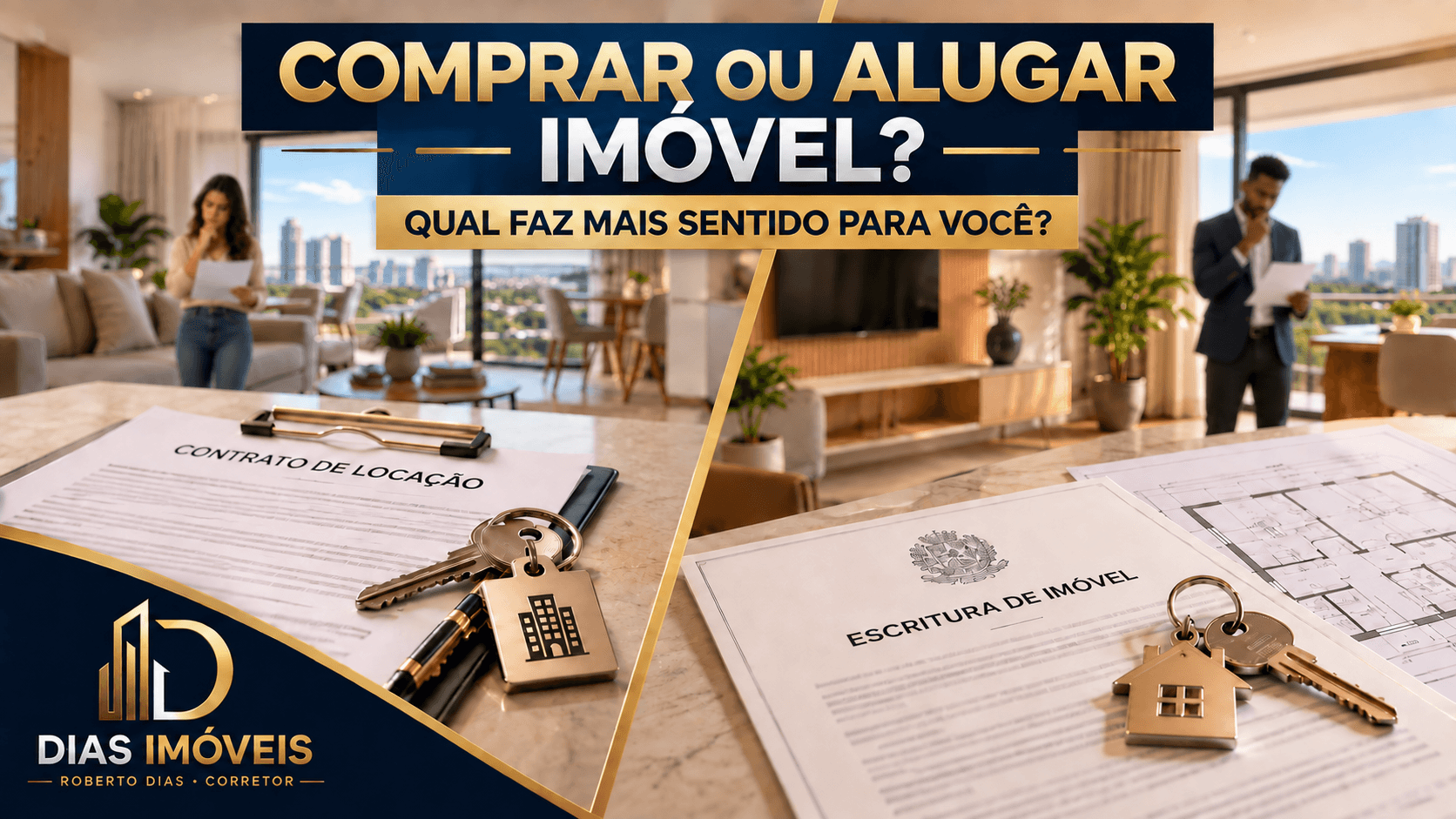 Vale mais a pena comprar ou alugar imóvel?